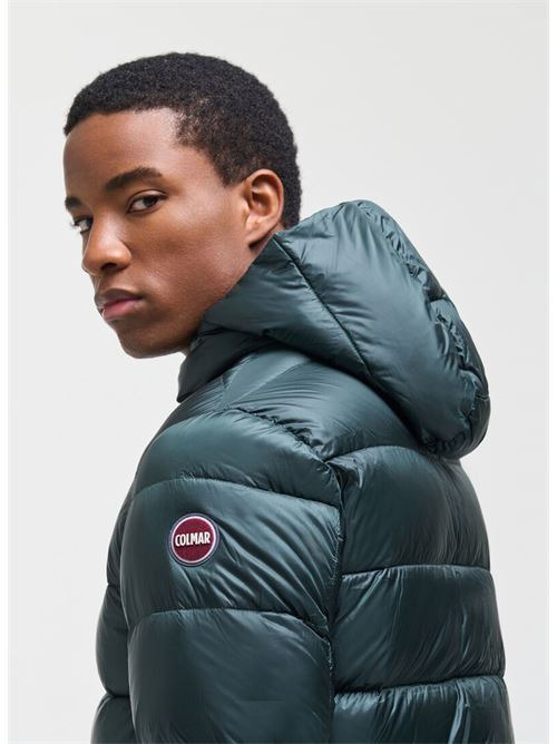 quilted jkt with hooded with natural down COLMAR ORIGINAL | 12000007 3JQ789